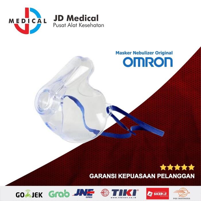 JTTOP" MASKER NEBULIZER NEBU ALAT UAP DEWASA OMRON C-28 / C-29 ORIGINAL OMRON
