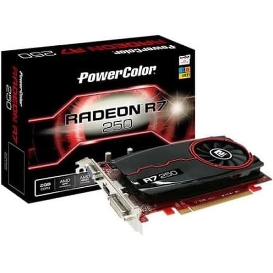 Stok Terbatas Powercolor R7 250 2Gb Ddr3 128 Bit