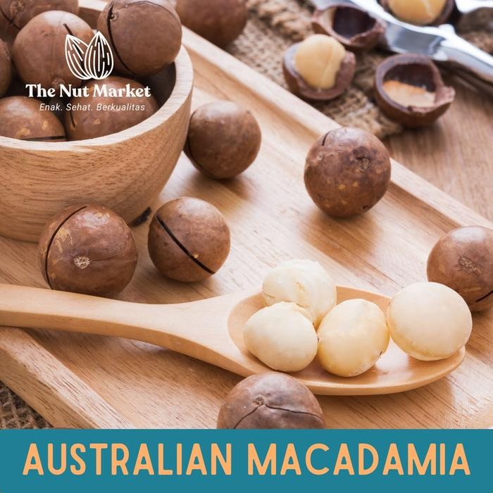 

ENAK! MACADAMIA PANGGANG (ROASTED MACADAMIA NUTS) IMPORTED, 100 GRAM