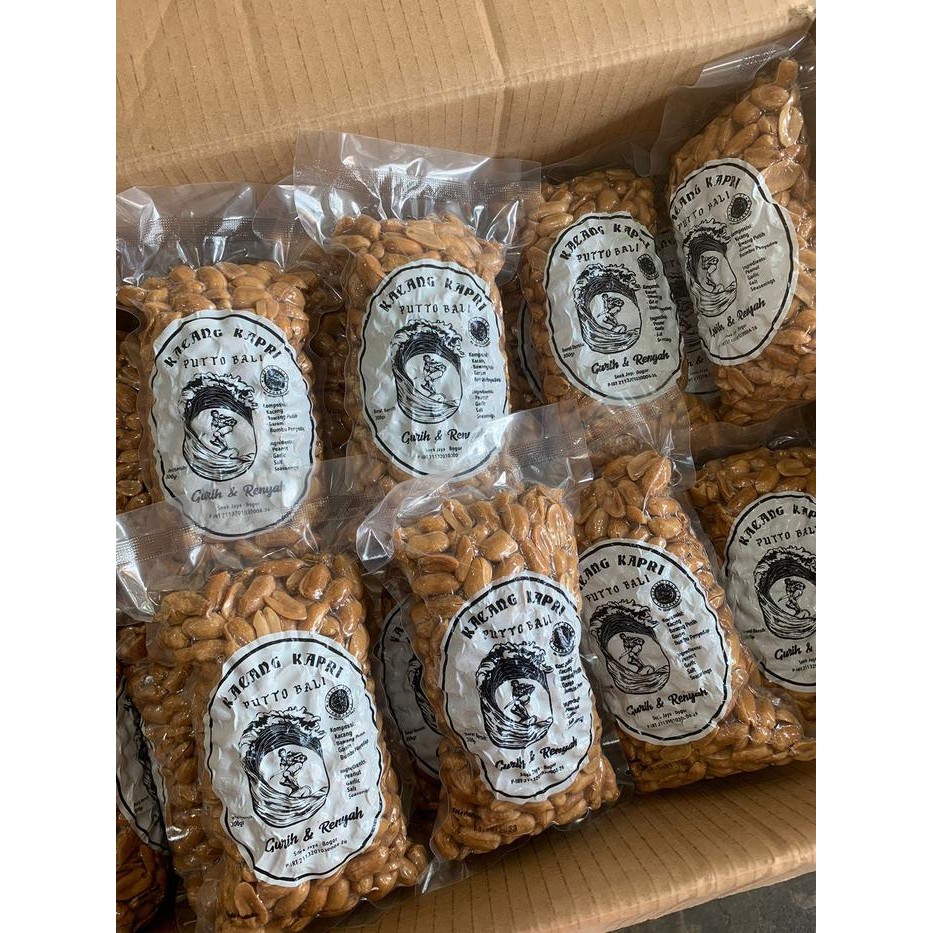 

KACANG KAPRI PUTTO BALI 300GR / KACANG KAPRI BALI VAKUM