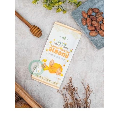 

PETITE KOREAN HONEY BUTTER ALMOND 30GR - HEALTHIER VERSION