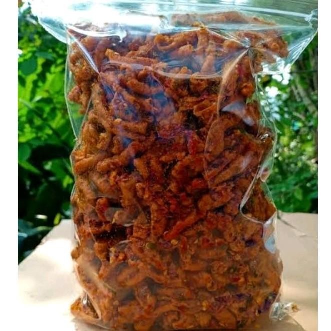 

KRIPSUS AYAM 500GR ORIGINAL GURIH ASIN/PEDAS(PO)PEDAS BASAH CIKRUH