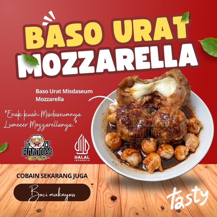 

BUNDLING TRIO BADAS ( 3 BASO URAT MOZARELLA MISDASEUM )