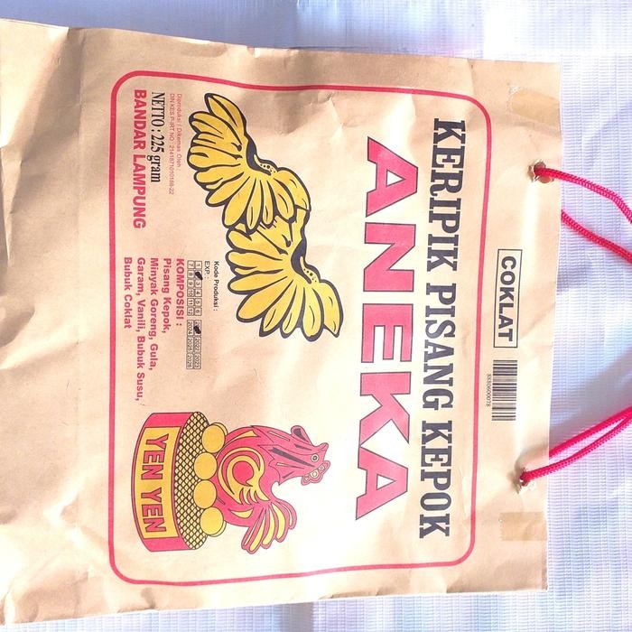 

KRIPIK PISANG KEPOK COKLAT ANEKA YENYEN 225GR