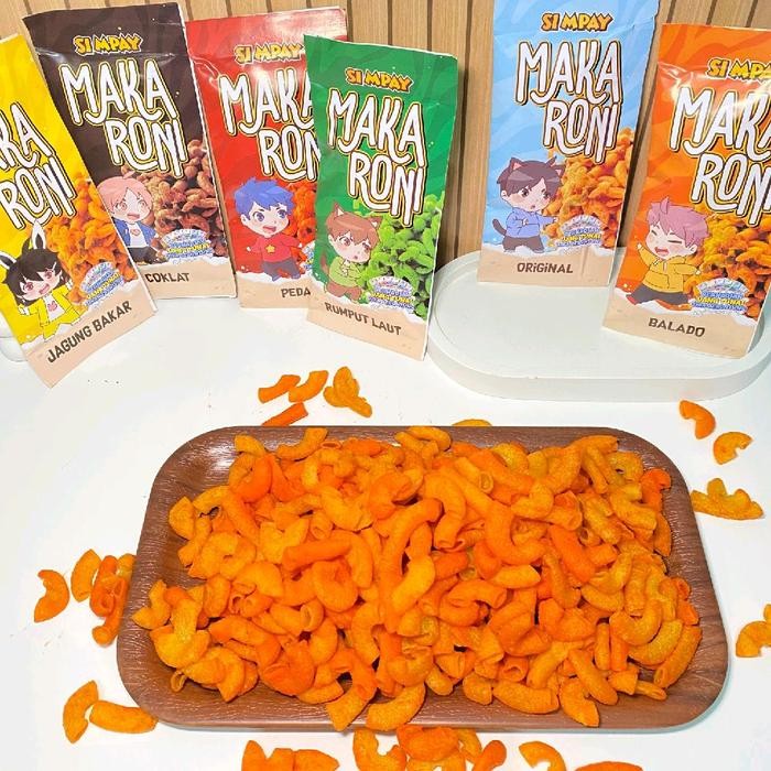 

[MAKARONI ISI 50 PCS] MIX 6 VARIAN RASA IDE USAHA WARUNG BY SI MPAY SNACK CEMILAN RENYAH LEZAT GURIH