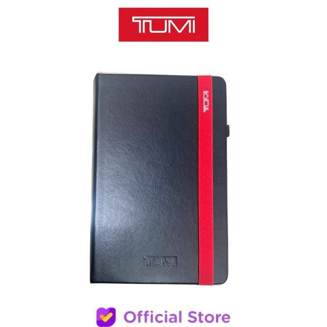 

TUMI Leather Notebook - Agenda Kantor Office Planner - Moleskine Black