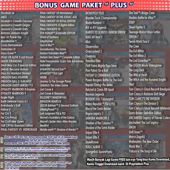 Ps4 Pro Ps4 Sony Playstation 4 Pro 1Tb 1000Gb Bonus 200++ Games Garansi 1Tahun