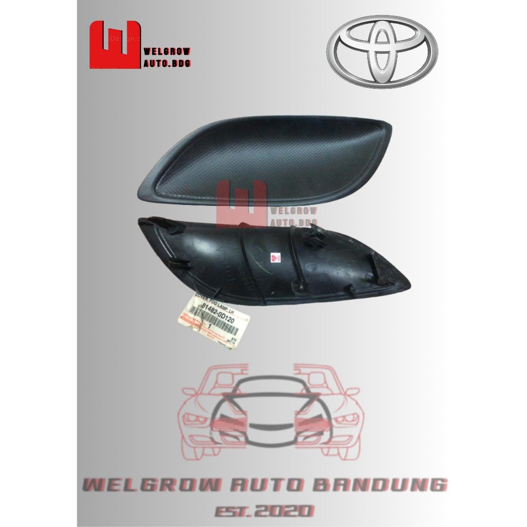 814820D120 - COVER FOGLAMP (LH/KIRI), TOYOTA YARIS 2008~2012