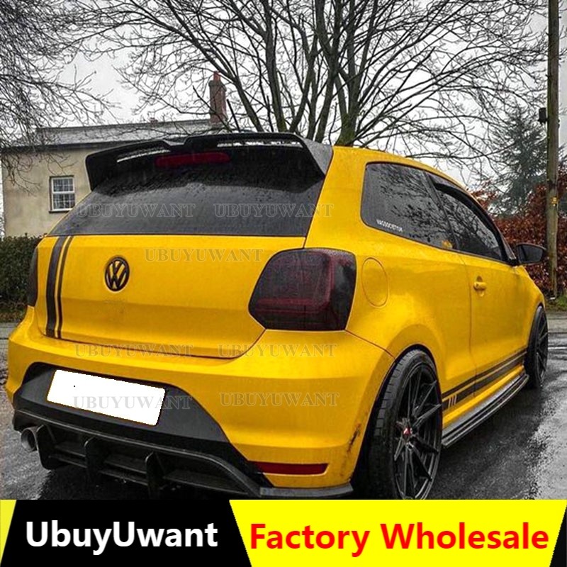 Hot Design for VW Volkswagen POLO 6R Spoiler 2011 To 2018 High