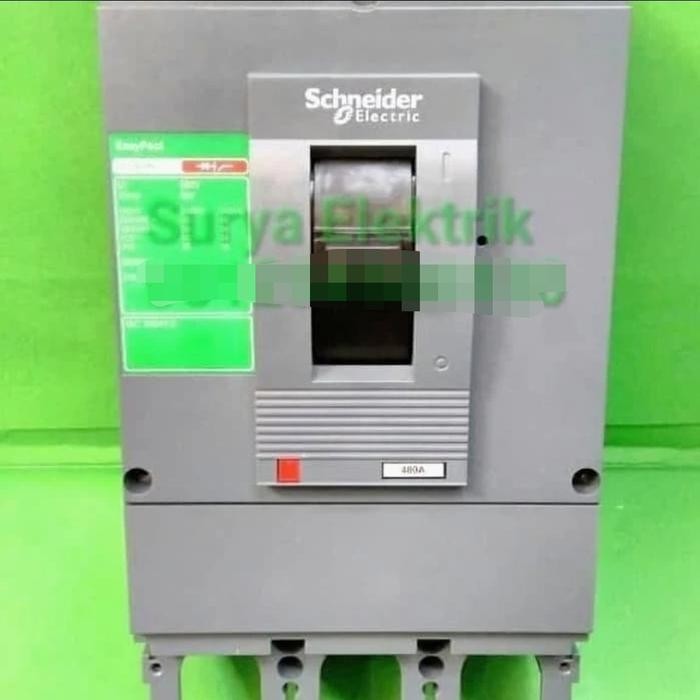 Gercep Mcb Mccb Breaker Nfb Schneider Ezc 630 N Ezc630N 600A 600 Amper 3P