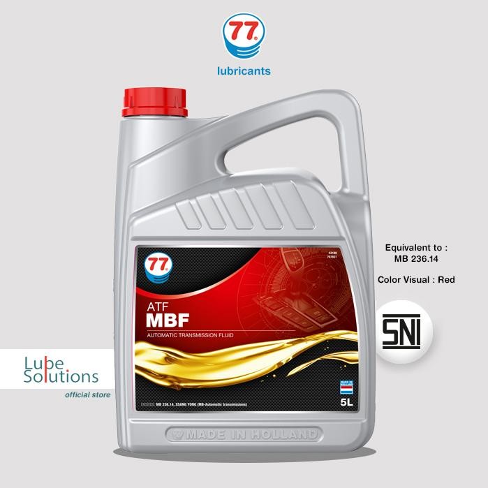 Oli Matic 77 Lubricants Atf Mbf Galon 5Lt (Khusus Mercedes-Benz Nag 2)
