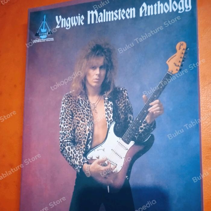 Buku Tablature Guitar Yngwie Malmsteen Anthology
