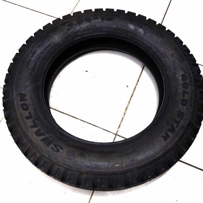 Viar Otomart - Ban Luar Swallow 400-12 Sparepart Motor Roda Tiga Kaisar Viar Nozomi