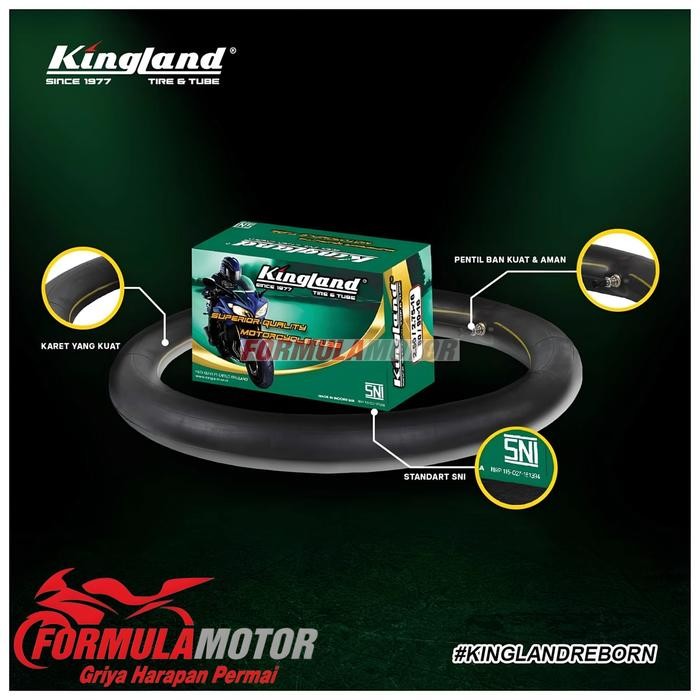 Viar Otomart - Kingland Ban Dalam Motor All Size (250/275-14, 275/300-14, 300/325-14, 250/275-16,