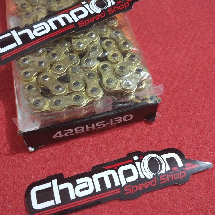 RANTAI TK RACING 428 428-130 428 - 130 428HS-130L GOLD BRIGHT