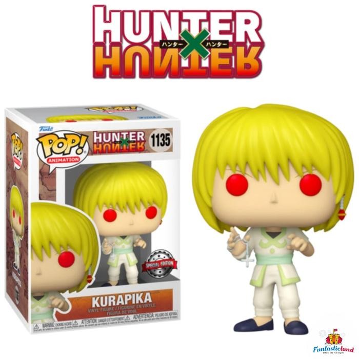 Original Funko POP Hunter x Hunter - Kurapika (Scarlet Eyes) #1135