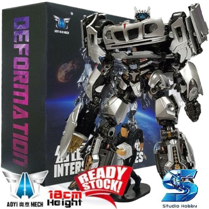 BmB Aoyi Mech LS-18 Silver Phantom MPM9 Transformers LS18 Autobot Jazz