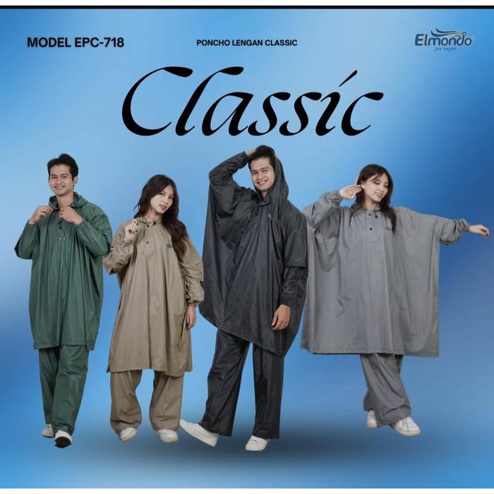 Elmondo Jas Hujan Setelan - ELMONDO-718 CLASSIC