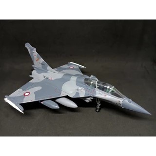 Diecast Pesawat Jet Tempur Dassault Rafale TNI AU Skadron 16 Skala 72