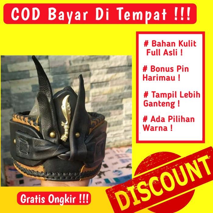 ORIGINAL Iket Sunda Kulit Asli Siliwangi Blangkon Totopong Ikat Udeng Sunda READY STOCK