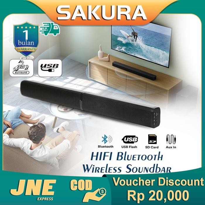 HARGA DISKON 2PCS Weyon Sakura Speaker Portable Soundbar