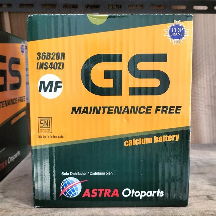 Aki Mobil Suzuki Splash, Apv, Carry Gs Astra Ns40Z Aki Kering (Mf)