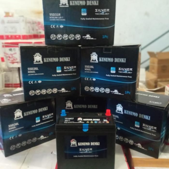 Aki Baterai Kering Kunumo Denki Ns60/46B24R Avanza Xenia Terios Rush