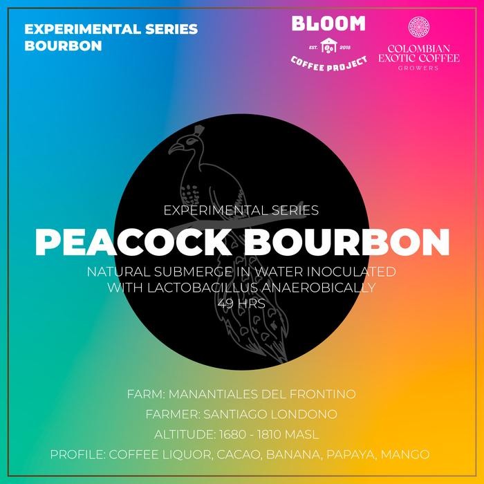 

Biji Kopi Colombia CEC - Peacock Bourbon - Experimental Series