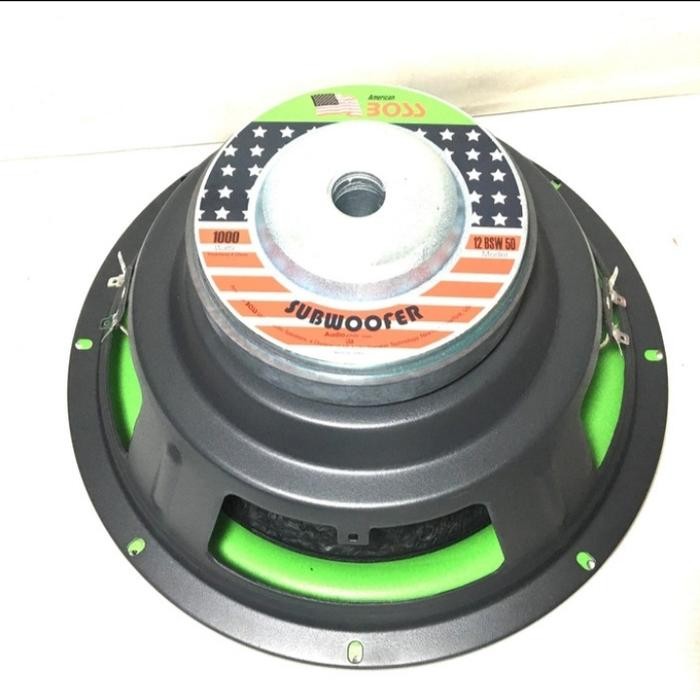 Terbatas Subwoofer American Boss 12"Double Coil 12 Bsw 50