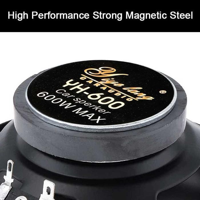 Populer Speaker Mobil 6 Inch Pintu Spiker Sepeker Mobil Audio Bass 600 W 1Pcs