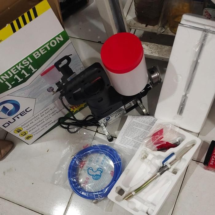 Dutec Mesin Injeksi PU, Epoxy Alat Injeksi Beton Grouting Machine