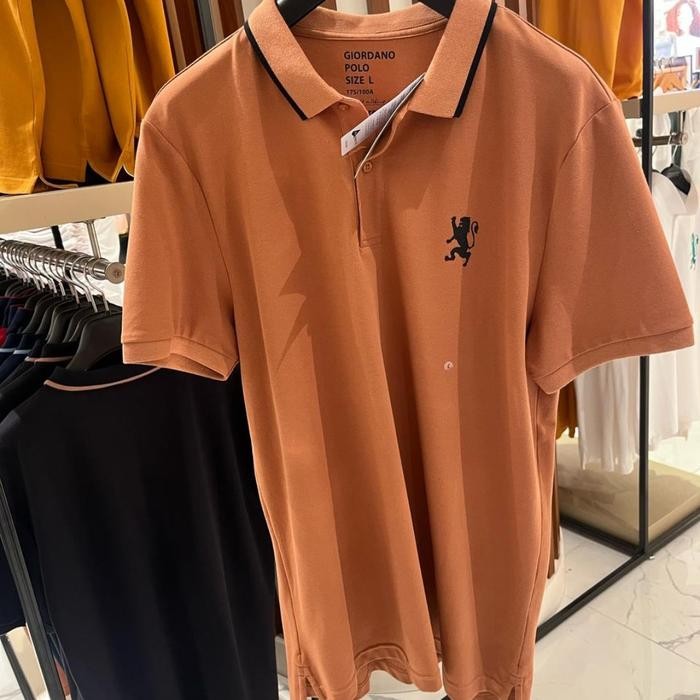 Baju Polo Tshirt Pria Small Lion Polo Giordano Original