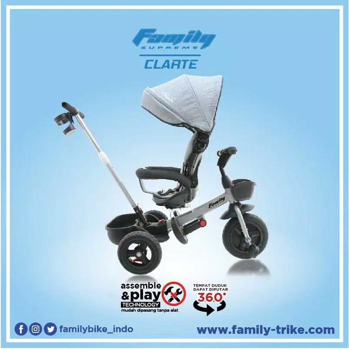 Sepeda Anak Family Roda Tiga Supreme Clarte F-960