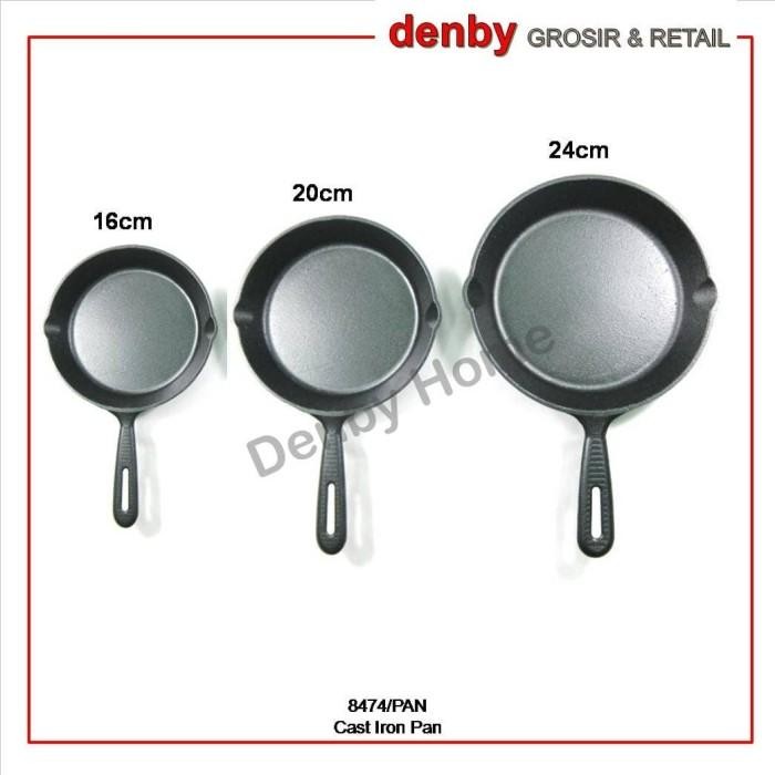 Cast Iron Steak Plate Skillet 16Cm 20Cm 24Cm 8474/Pan