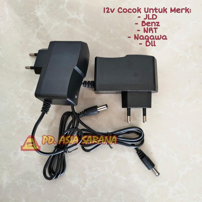 Hitachi Tools - Charger Bor Cordless 12V Universal / Adaptor Baterai 12 Volt Cas