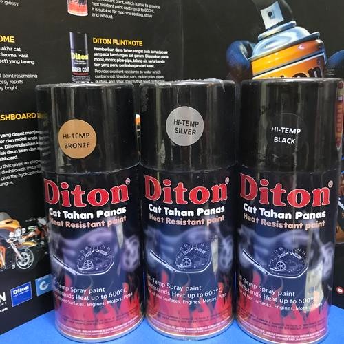 CAT SEMPROT DITON HI-TEMP 300CC - HI-TEMP BLACK