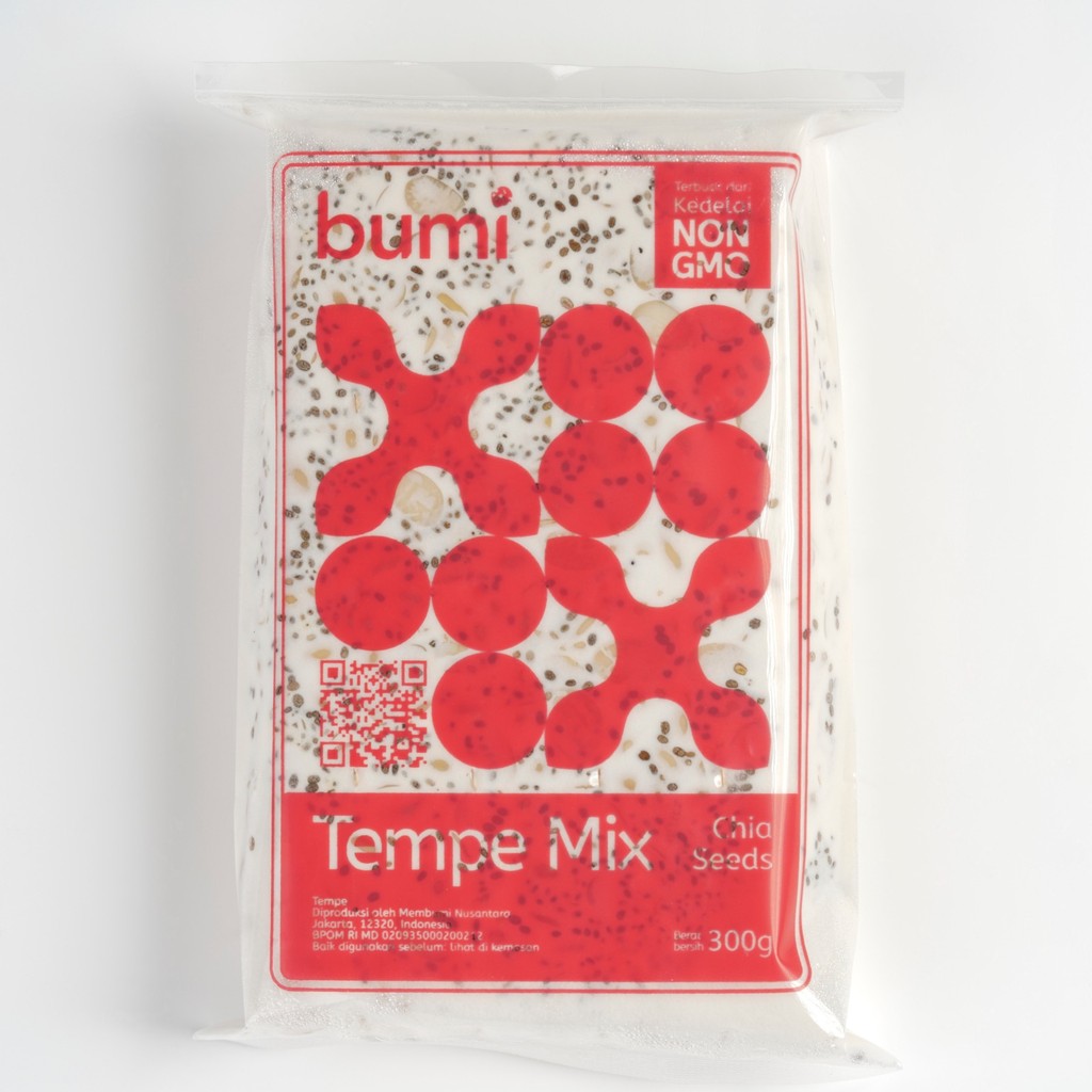 

Bumi Mix Soy Chia Seed Tempe 300 gram