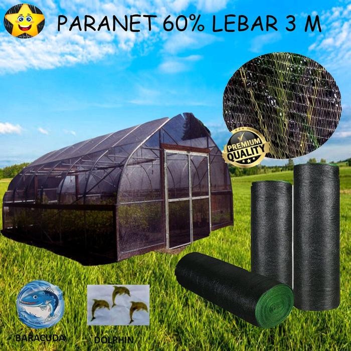 PARANET 60% ROL PANJANG 100 M X LEBAR 3 M