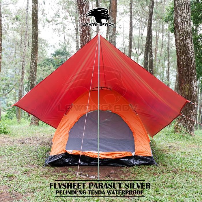 Flysheet 3X4 / Flysheet 3X4 Yr Flysheet Waterproof Pelindung Tenda