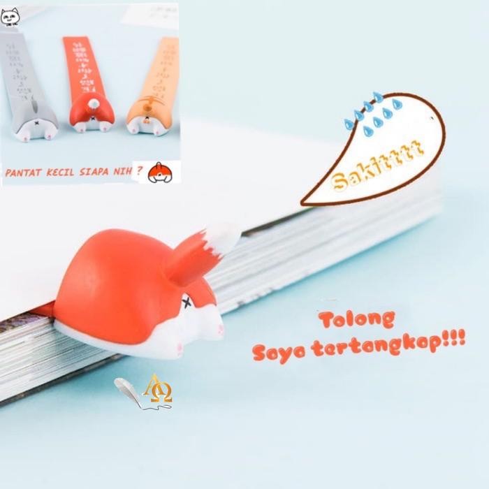 

DISKON Pems Buku Unik / Bookmark Edisi Ekor Animals Imut Lux Limited READY STOCK