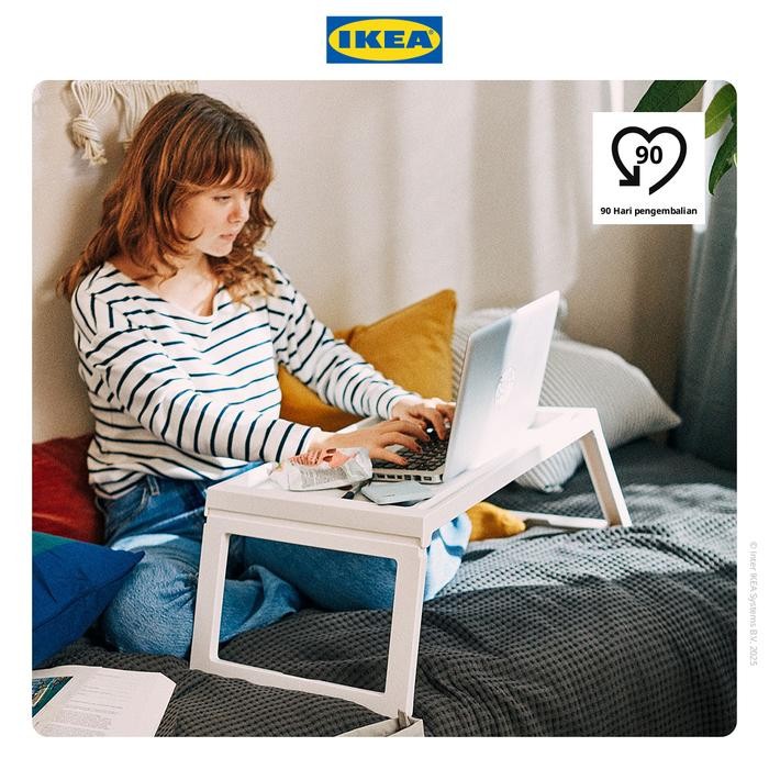 NEW IKEA KLIPSK Baki / Meja Lipat Tempat Tidur Serbaguna