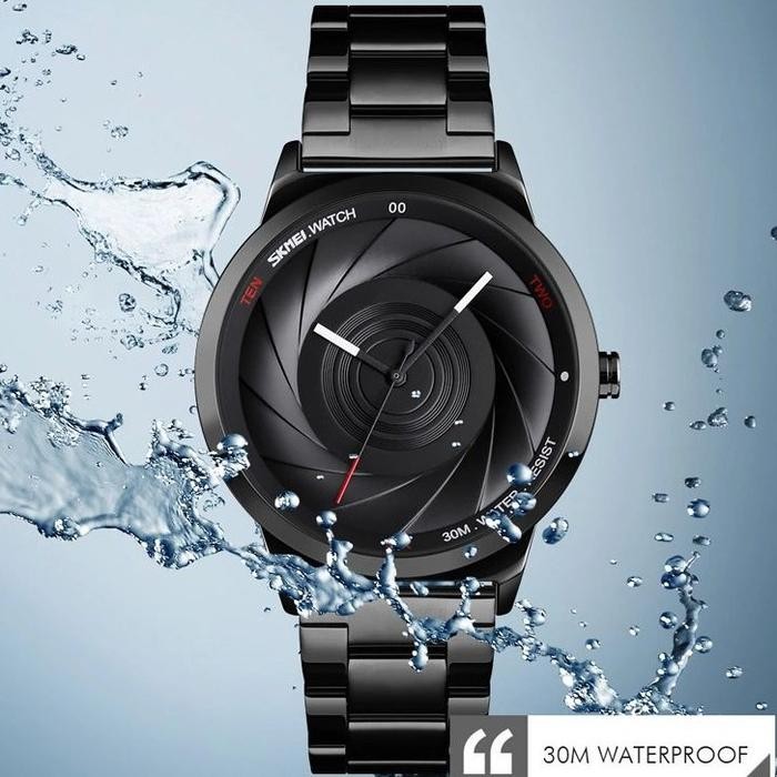 Jam Tangan Pria Analog Tali Stainless Skmei 9210