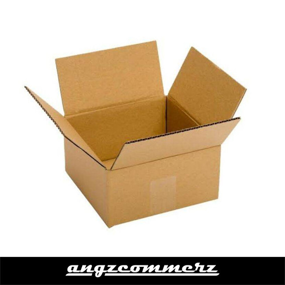 

ANGZCOMMERZ Single Wall Plain 200 x 200 x 100 mm Carton Box 1 pcs