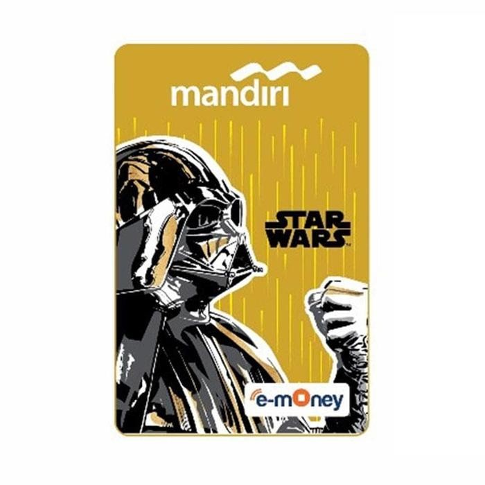 NEW!!! Mandiri E-Money Star Wars Classic Edition Darth Vader Kartu Emoney