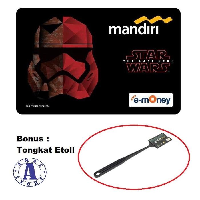 NEW MANDIRI E-Money Star Wars: The Last Jedi - Stormtrooper