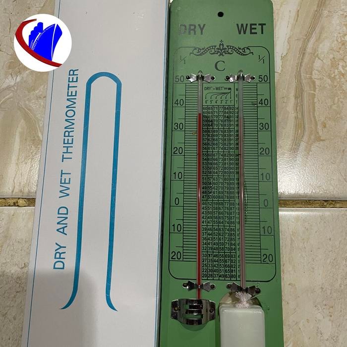 THERMOMETER DRY AND WET