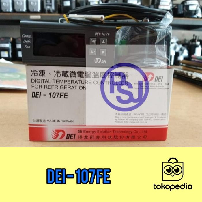 THERMOSTAT DIGITAL DEI 107FE SUHU