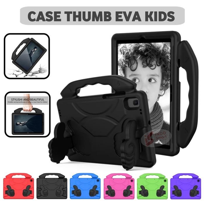 CASE SAMSUNG TAB A9 / TAB A9 PLUS / CASING TABLET ANAK THUMB STANDING