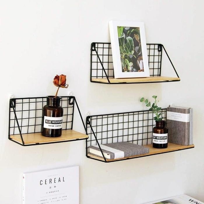 (Ryl) - Radit Rak Dinding Tempel Rak Dinding Gantung Rak Dinding Serbaguna