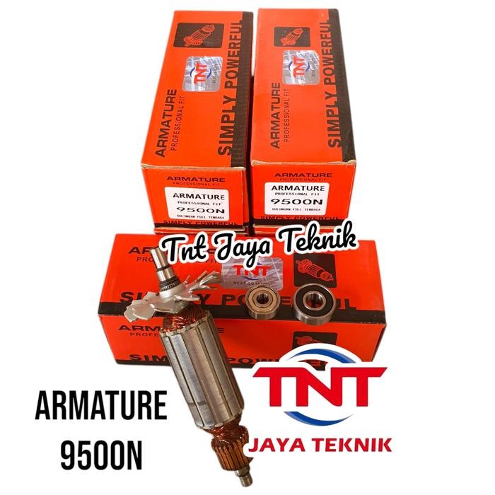 ARMATURE / ANGKER BUAT GERINDA TANGAN MAKITA 9500N / ARMATURE / ROTOR MAKITA 9500N 9500 N
